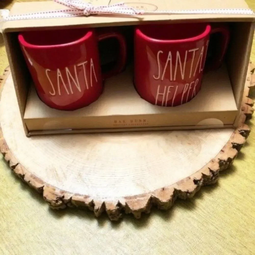 Rae Dunn Artisan Collection by Magenta Mug Set